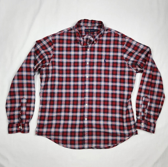 Polo Ralph Lauren Lightweight Flannel Button Up - Picture 1 of 4